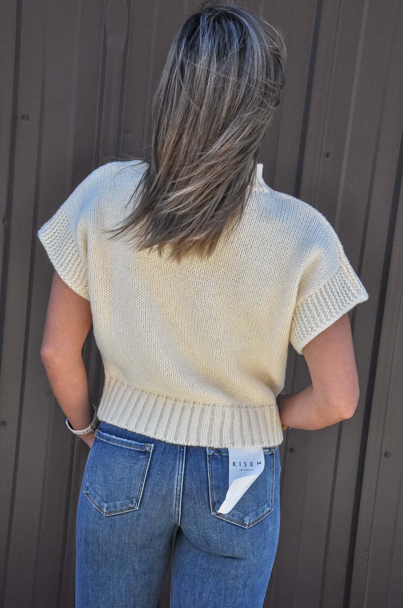 American Flag Patchwork Sweater