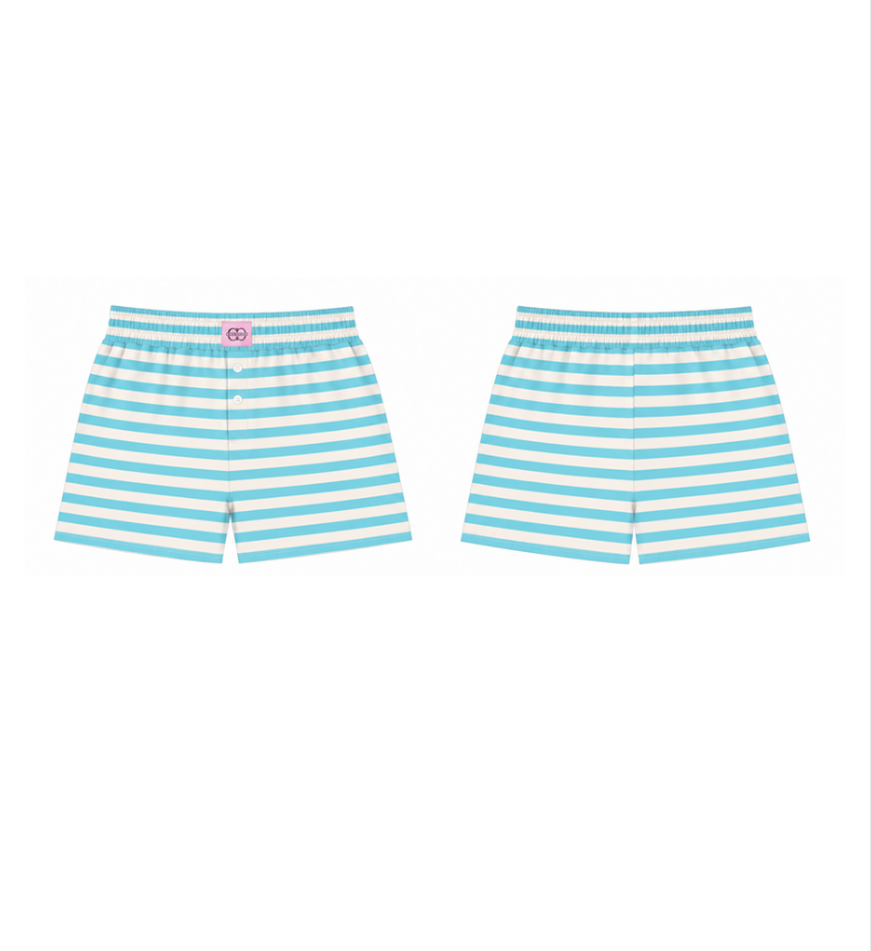 Stripe Short - Vanilla Mint