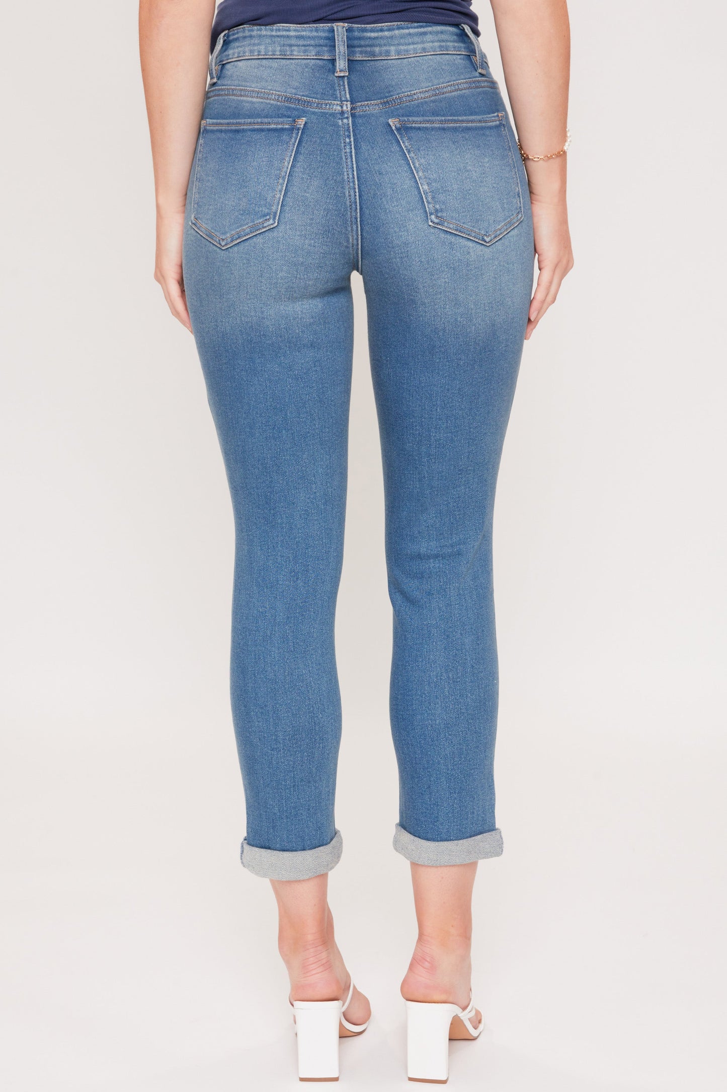 Women's Vintage 5 Pocket Slim Straight Cuff Jean