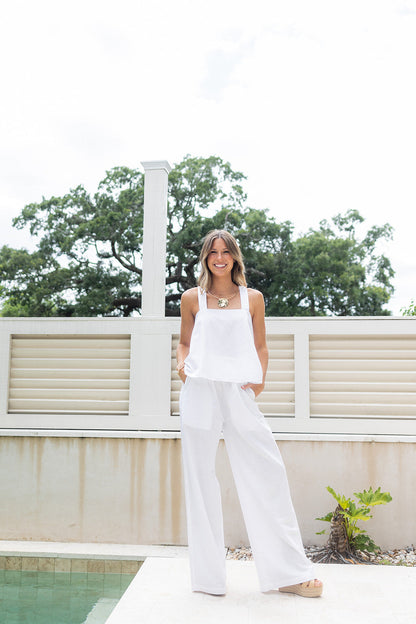 Monaco Pant - White