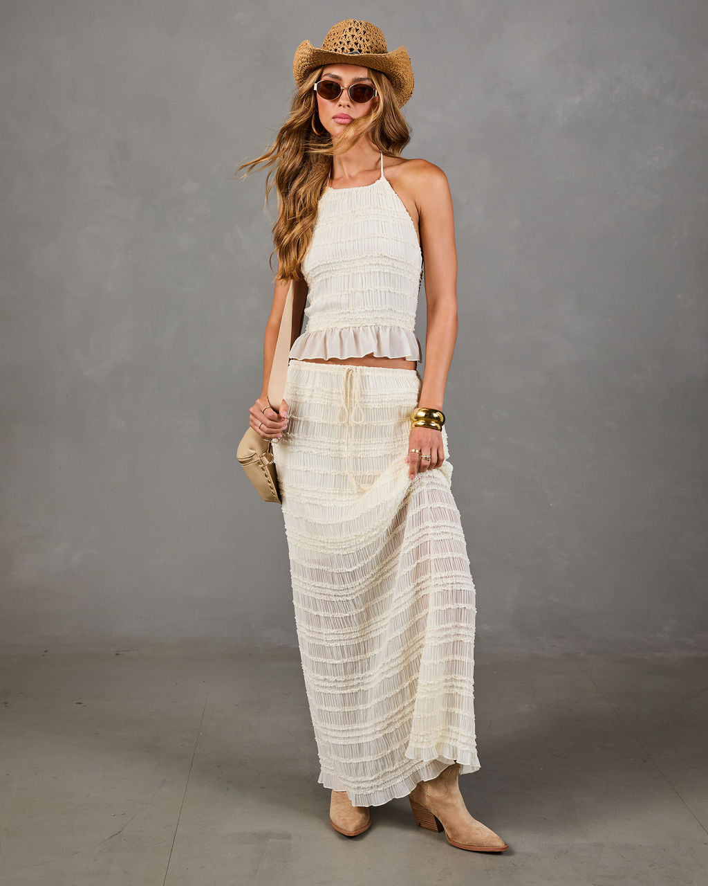 Festival Darling Ruffle Chiffon Top