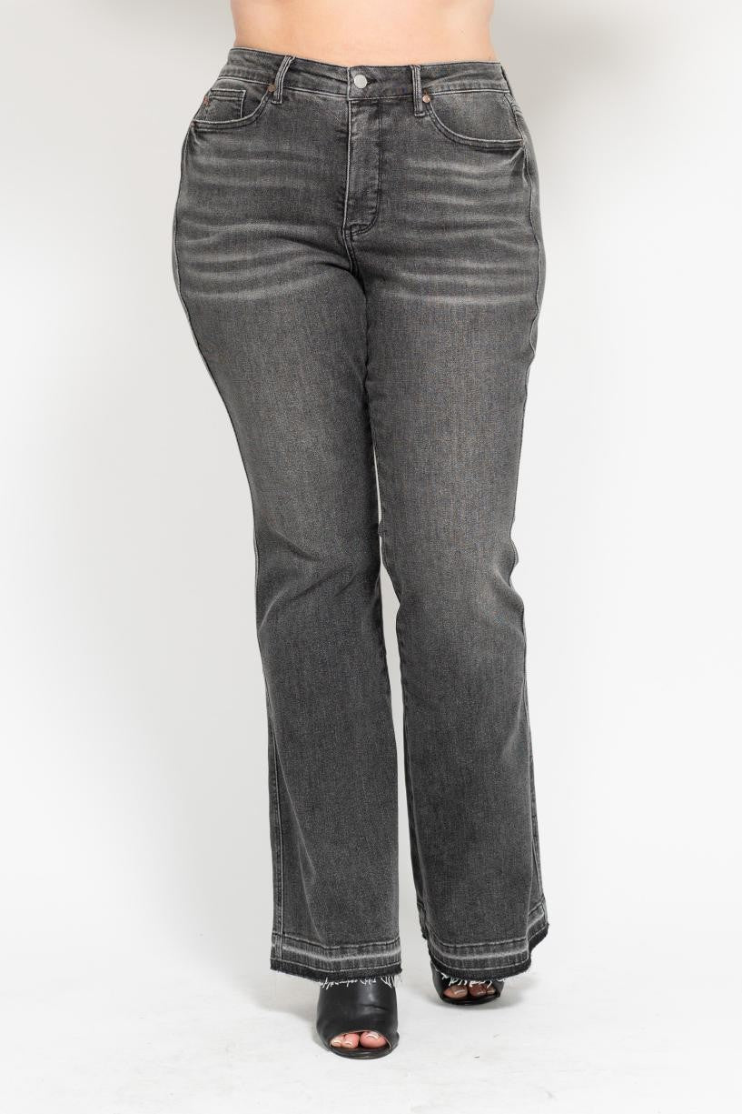 Curvy JB Tummy Control Release Hem Flare
