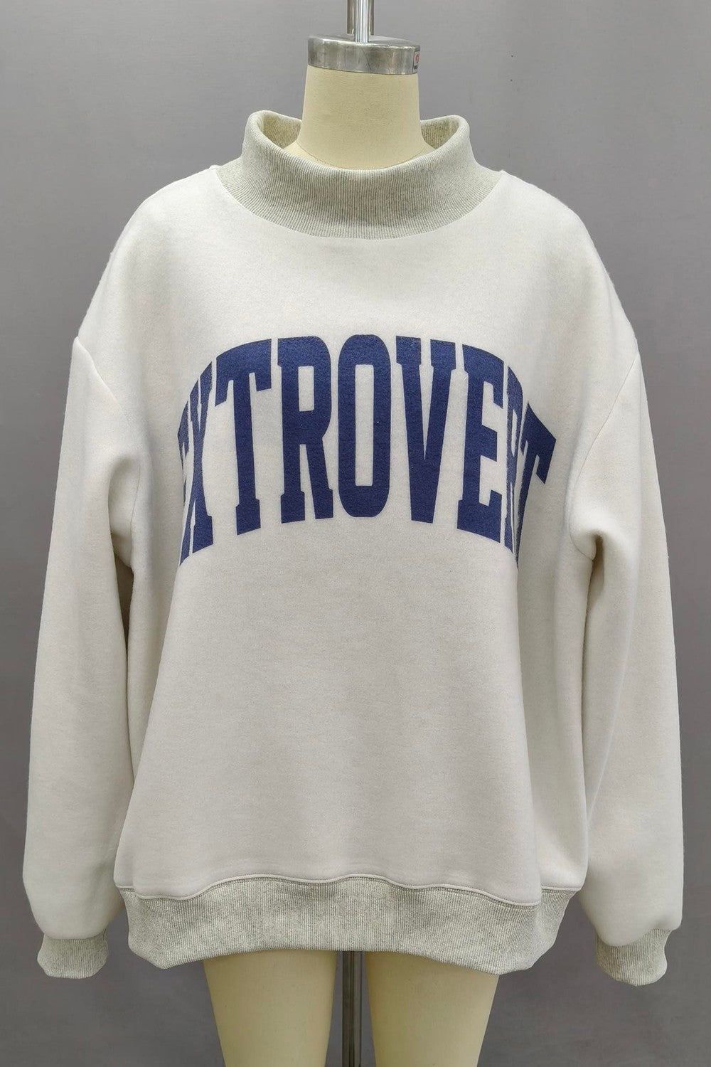 'Introvert &amp; Extrovert' Reversible Sweatshirt