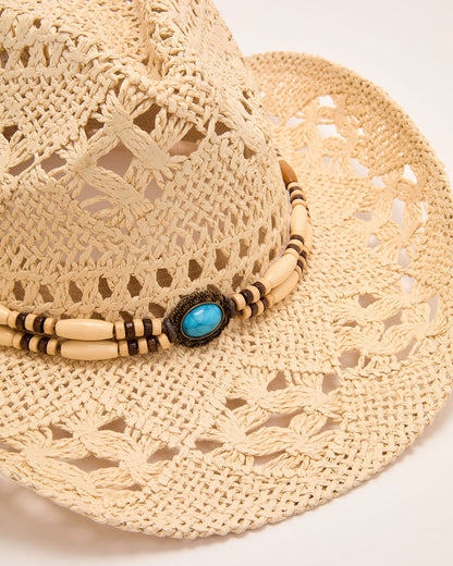 Coastal Cowboy Western Straw Hat