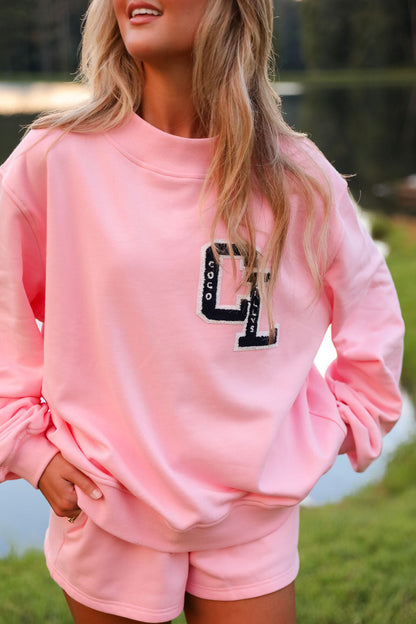 Varsity Short - Bubblegum Kiss