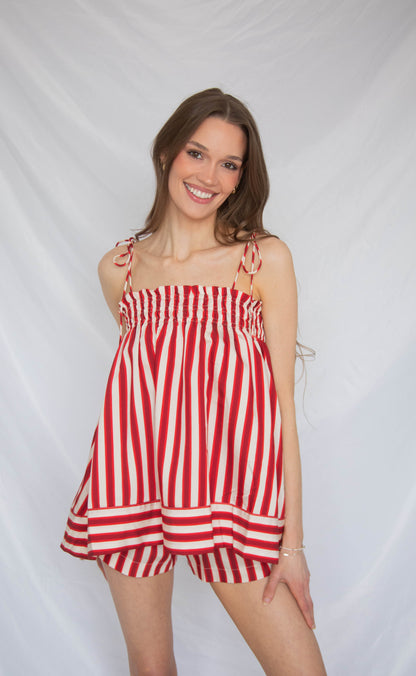 the love club striped set