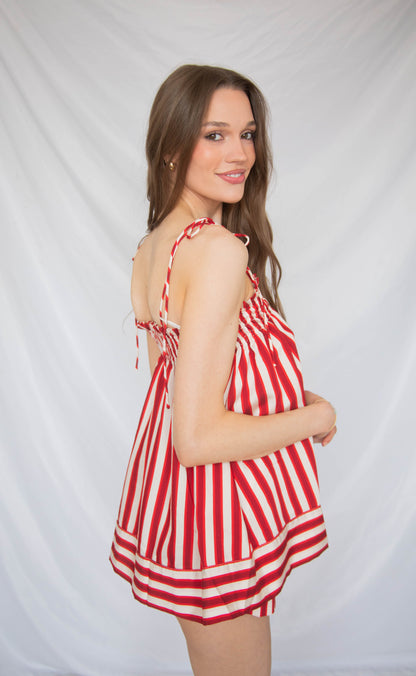 the love club striped set