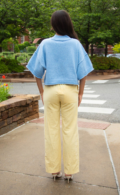 see it through striped pants