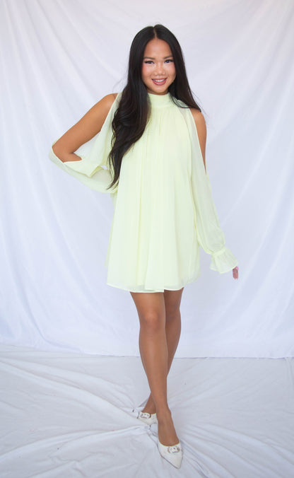 shining bright mini dress