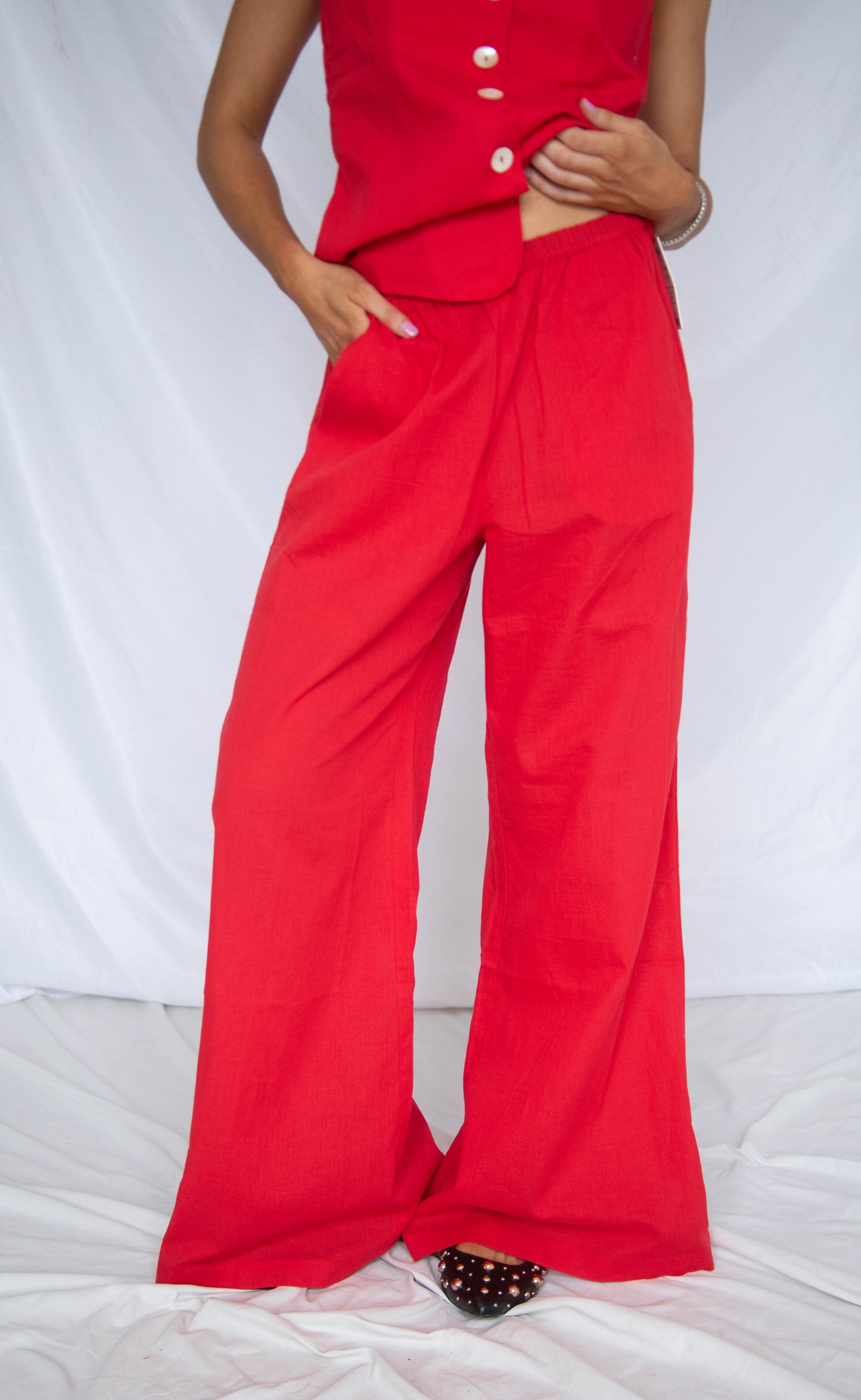 show me your mumu: easygoing pants - sundried tomato