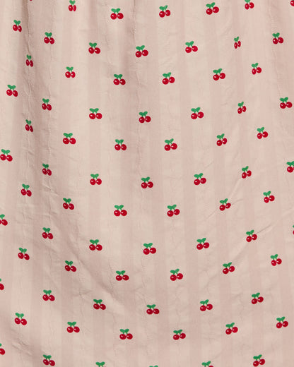 Berry Harbor Embroidered Cherry Mini Dress