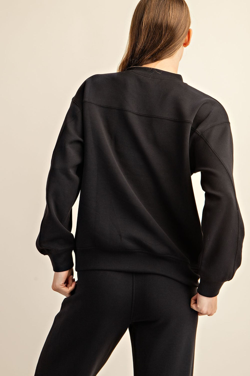 B-1 Modal Poly Span Scuba Pullover