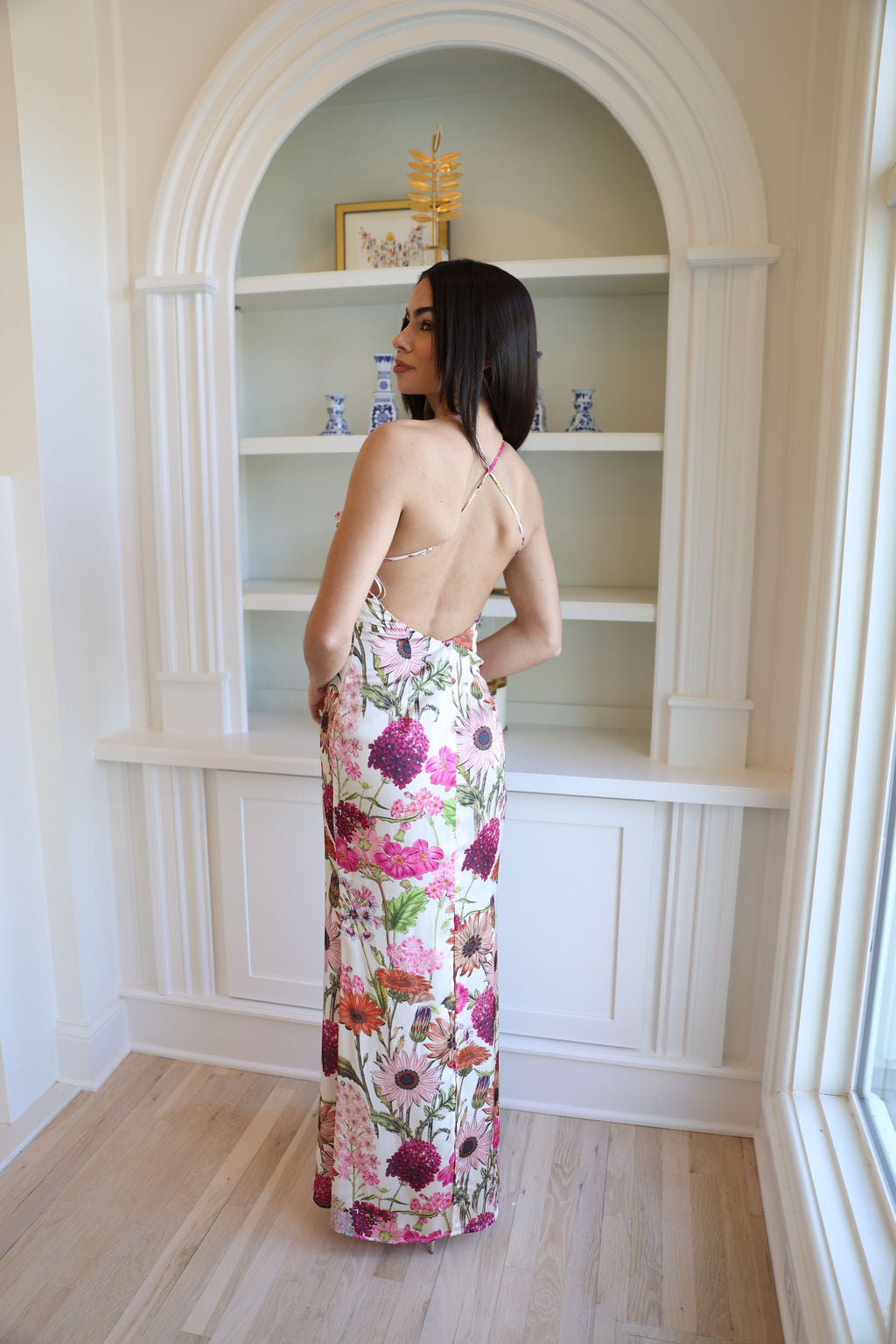 Tara Dress - Pink Daisy