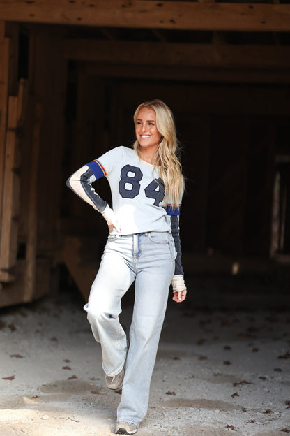 Snow Peak Tee - Ballad Blue Combo FREE PEOPLE
