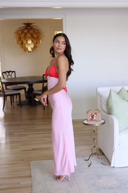 Wolfe Dress - Petal/Cherry
