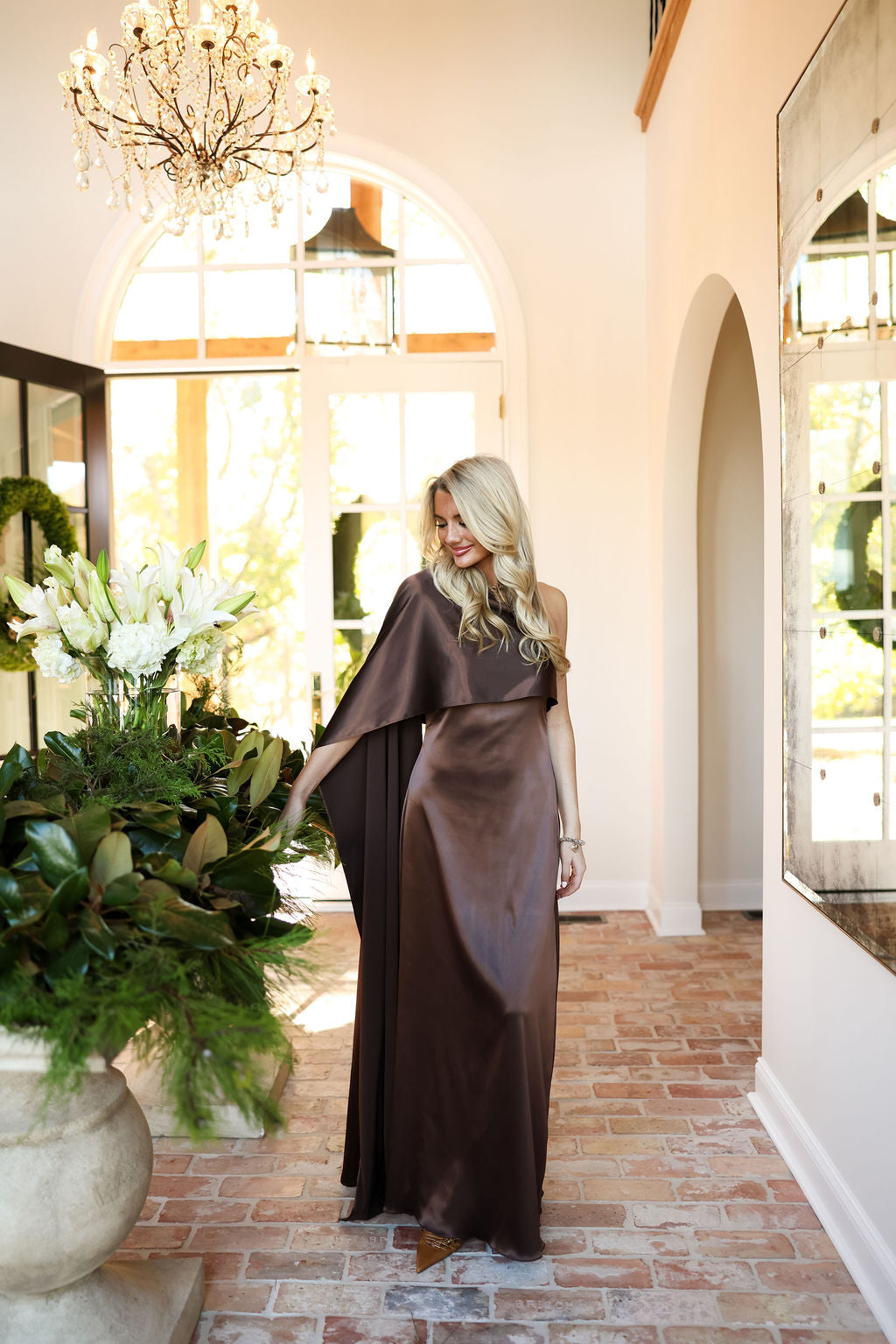 Noelle Dress - Mocha