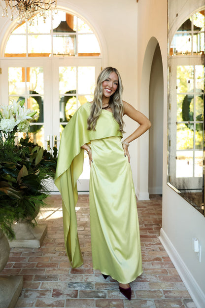 Noelle Dress - Pistachio