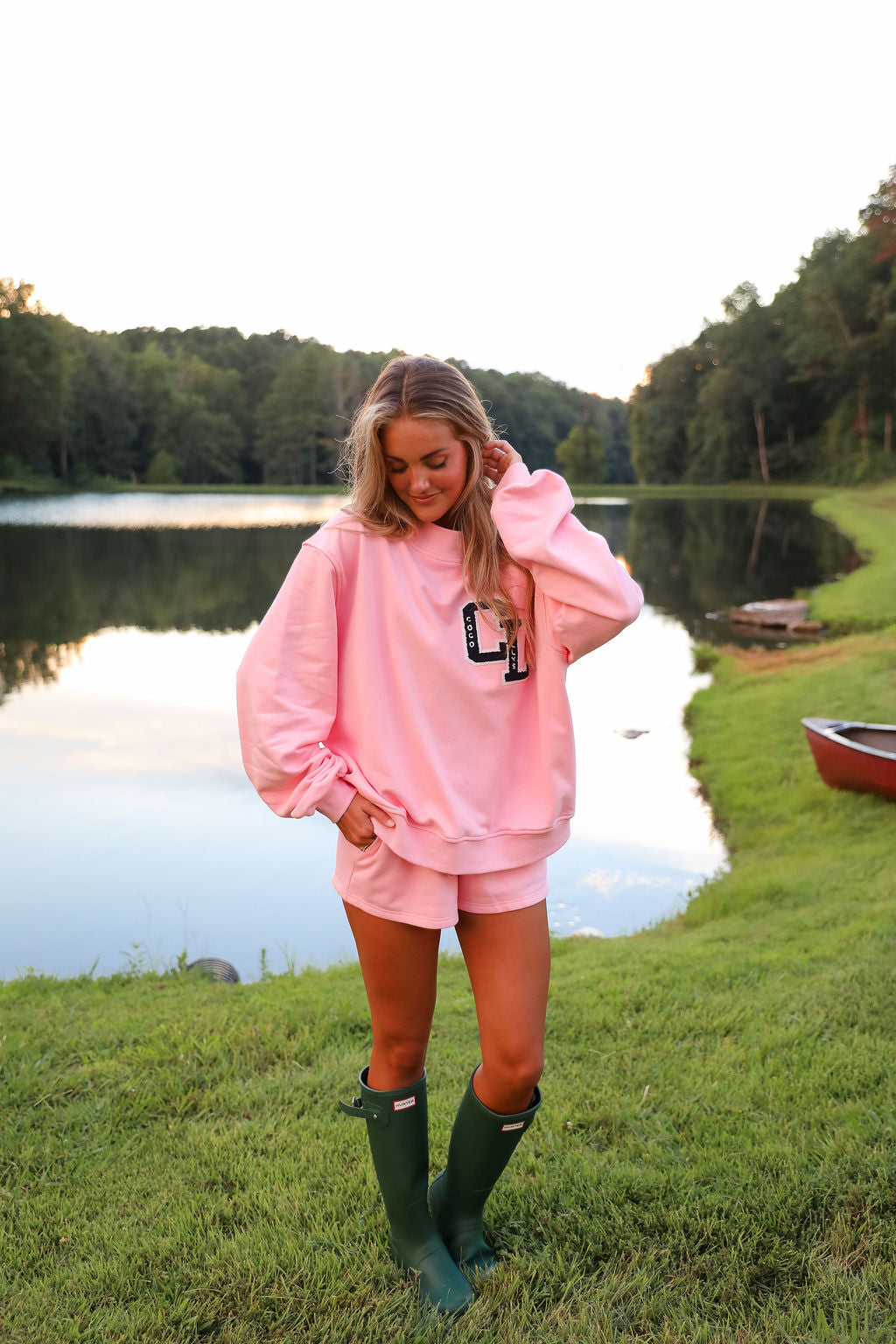 Varsity Short - Bubblegum Kiss