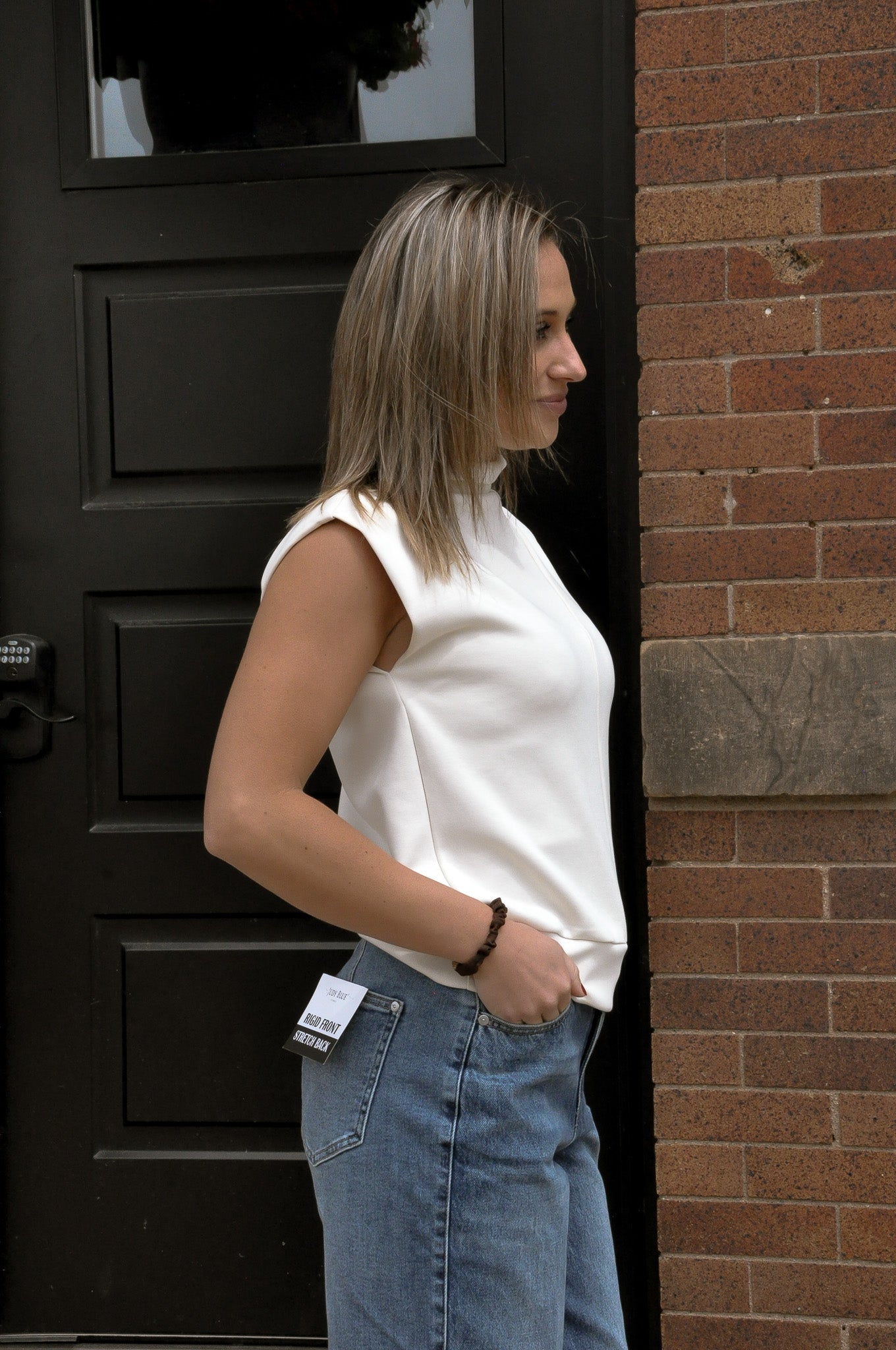 Buttery Soft Brushed Modal Mock Neck Top