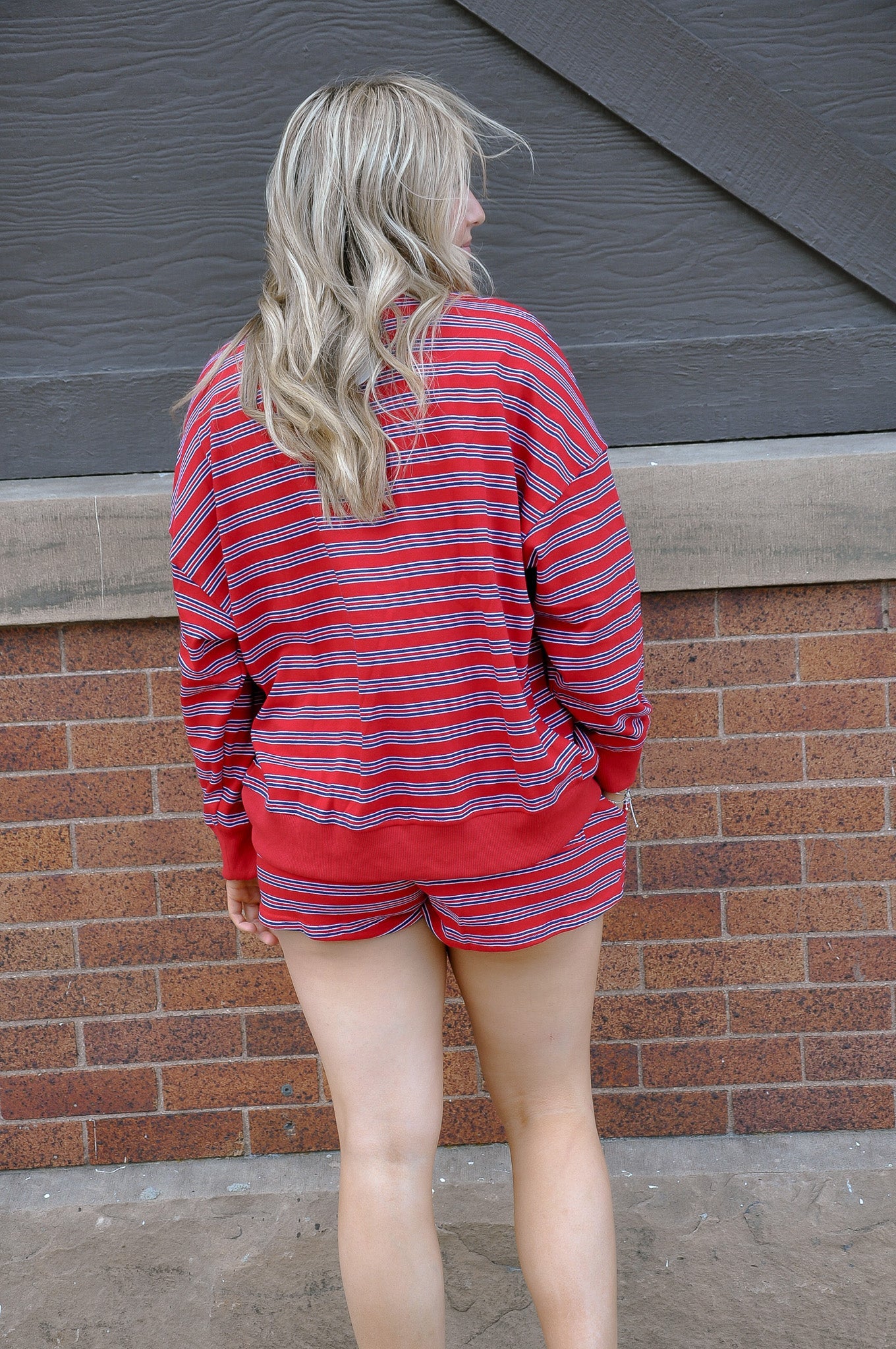 Button Down Jacket and Shorts Set