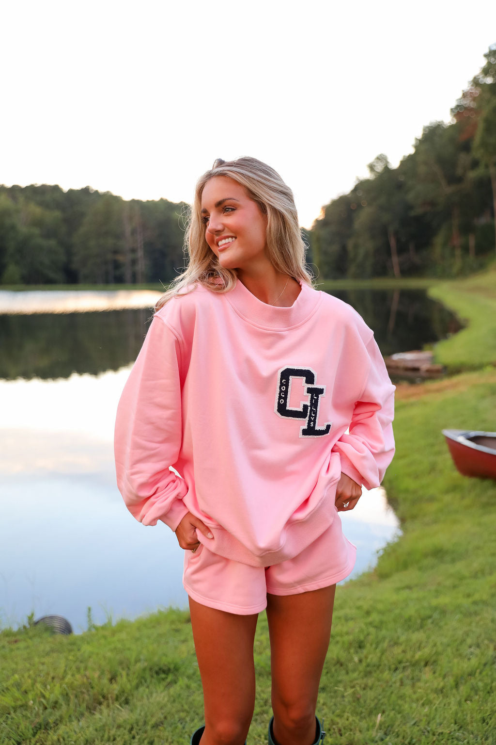 Varsity Short - Bubblegum Kiss