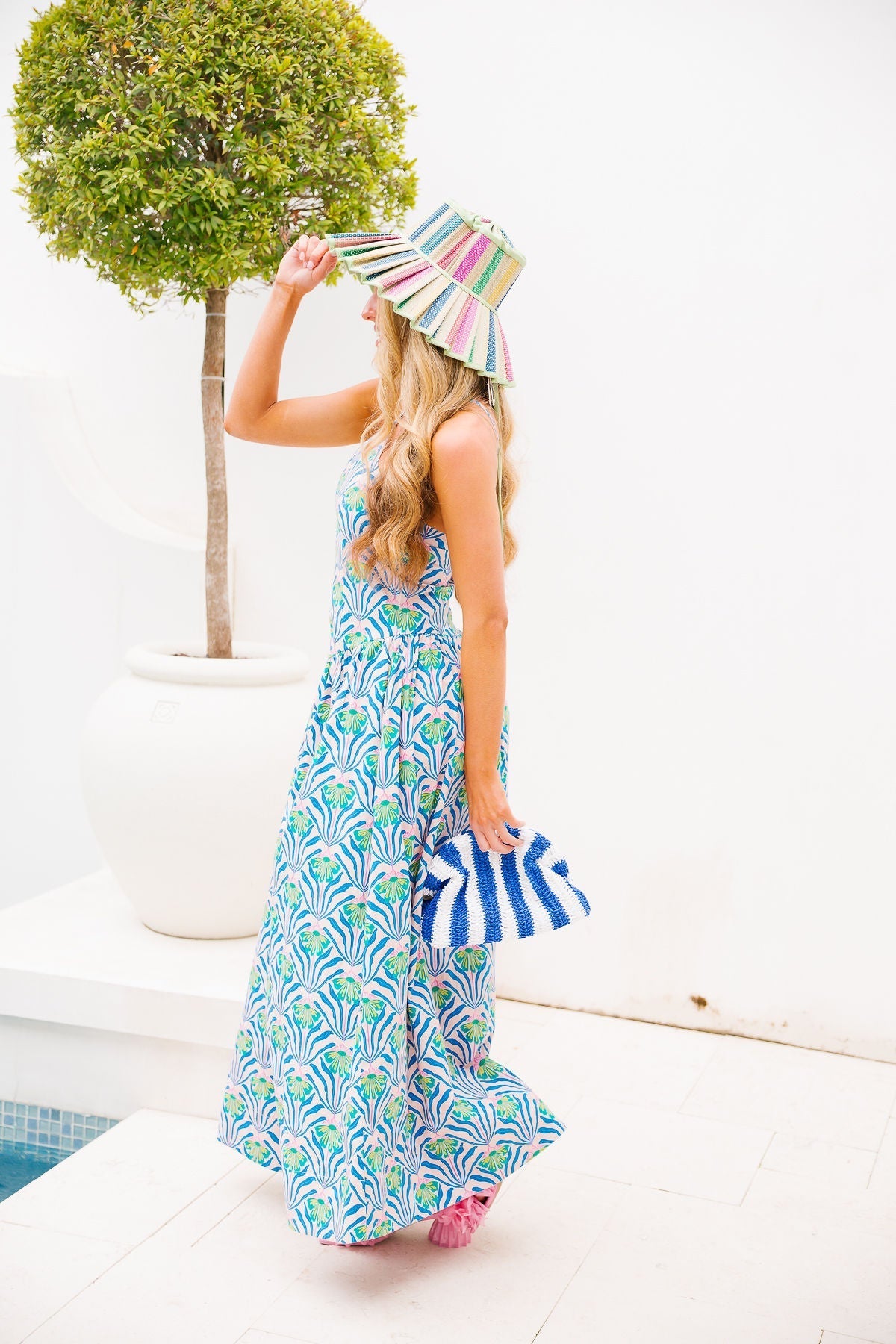 Resort Days - Garden - Luxe Capri Hat