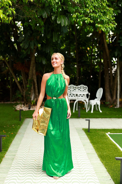 Santini Gown  - Emerald