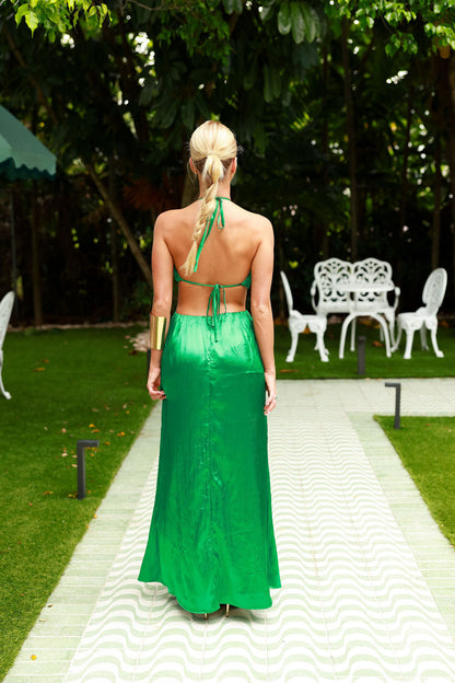 Santini Gown  - Emerald