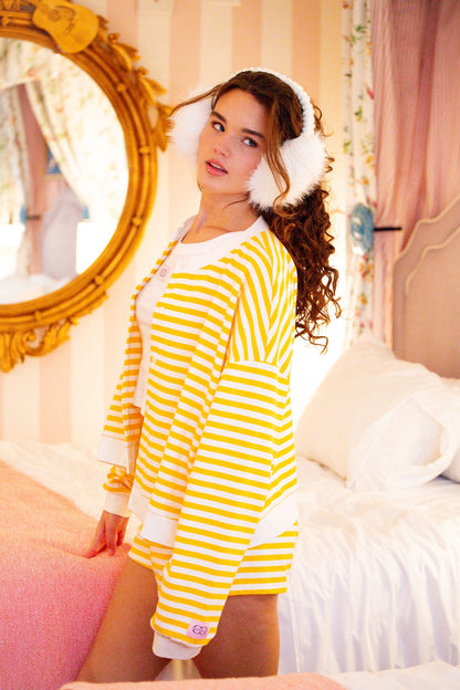Stripe Cardigan - Sunbeam