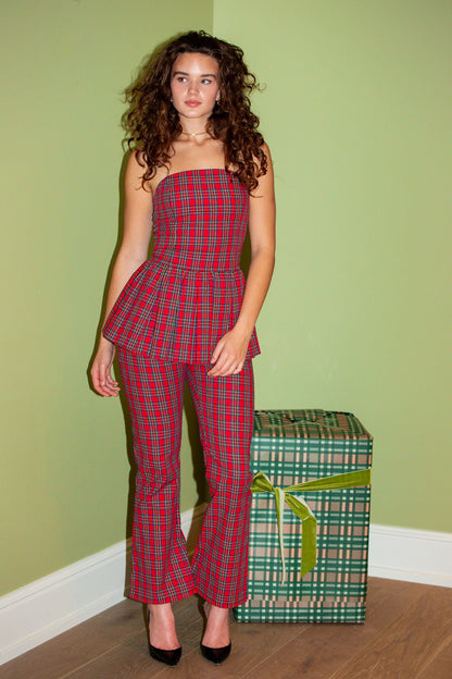 The Manor Pant - Royal Stewart Tartan