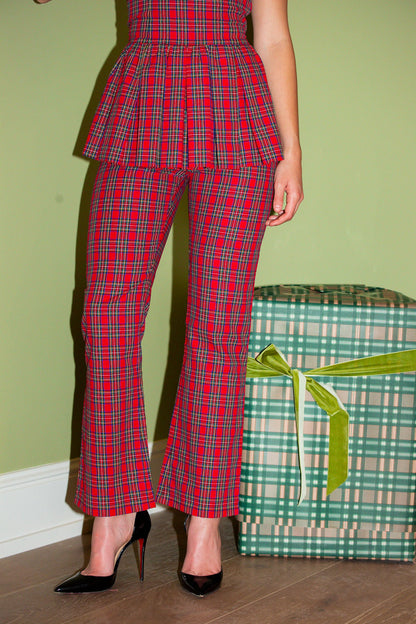 The Manor Pant - Royal Stewart Tartan