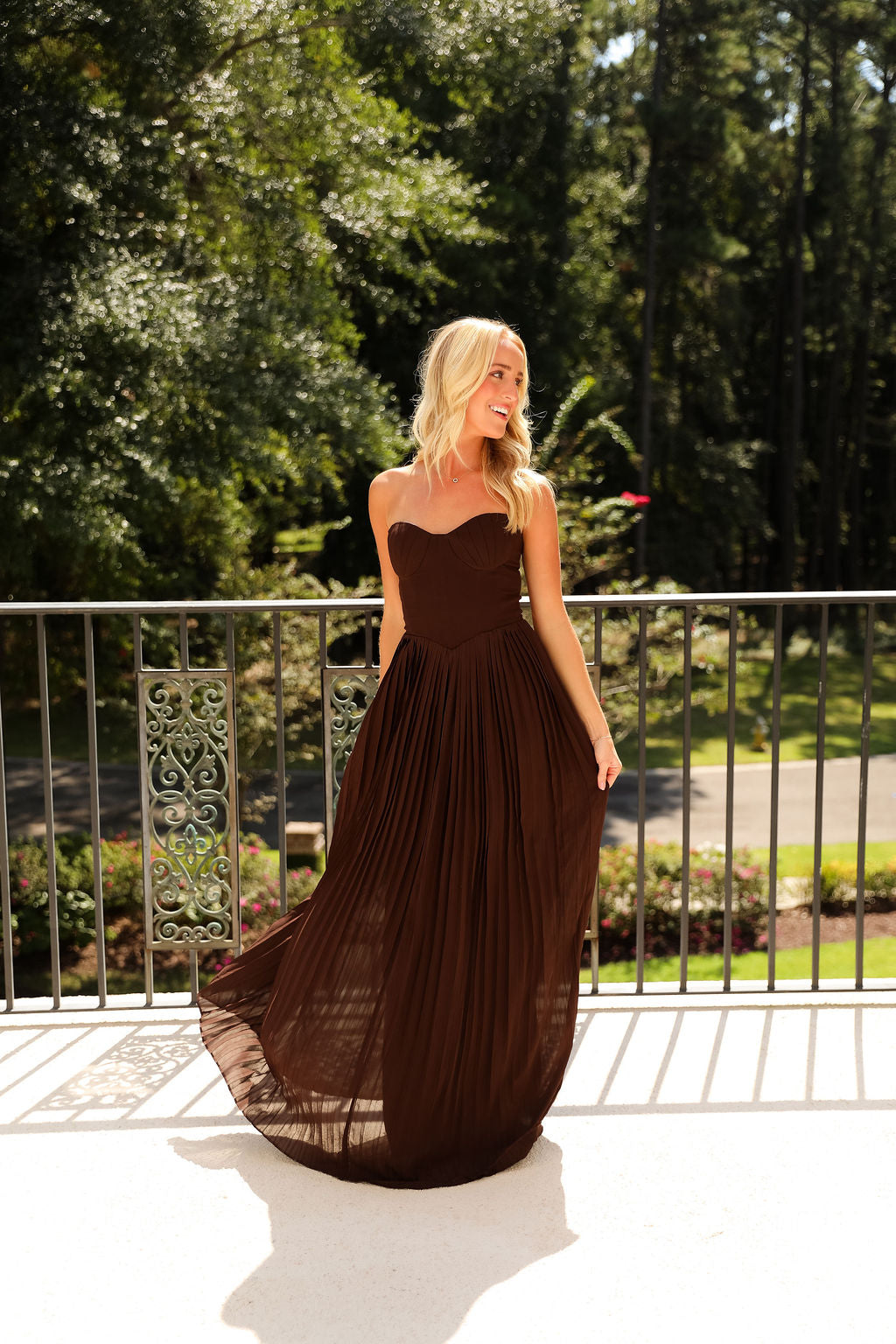 Valena Gown - Mocha