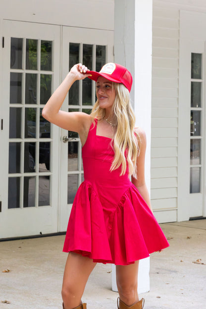 Make America Happy Again Trucker Hat - Red