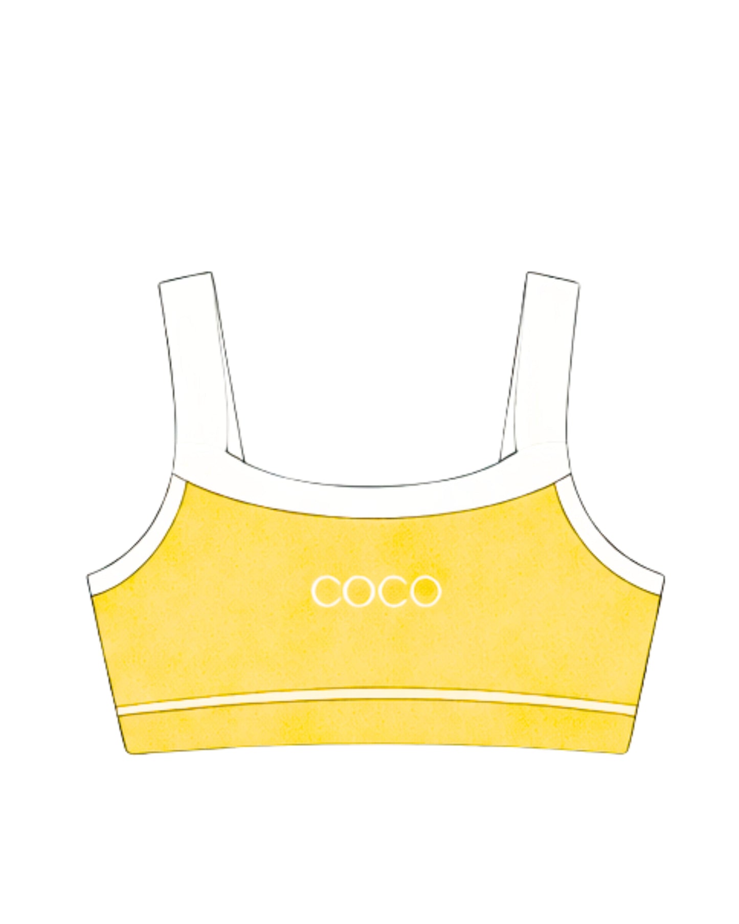 Sculpt Medium Impact Bra - Sunny Skies