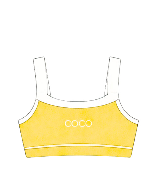 Sculpt Medium Impact Bra - Sunny Skies