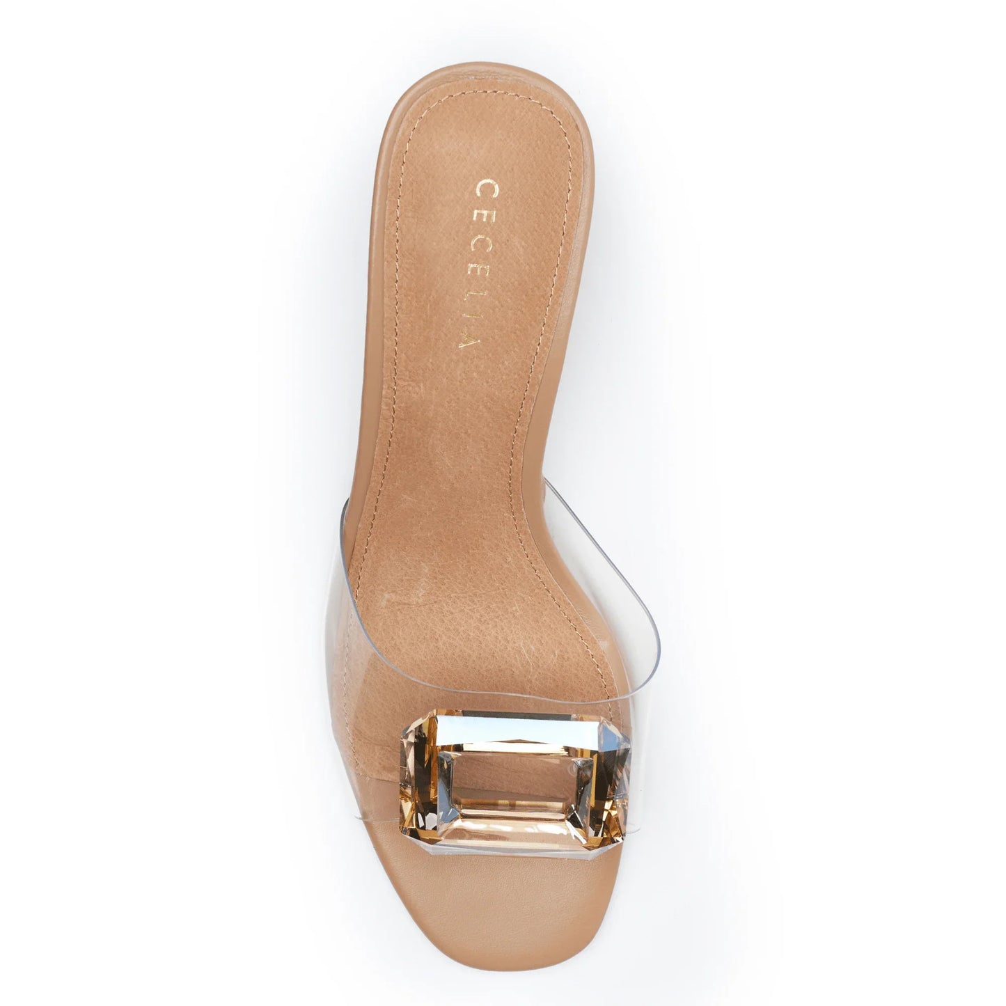 Park Ave Jewel Heel - Tea