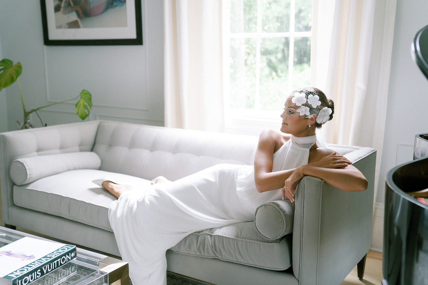 Monet Gown - White