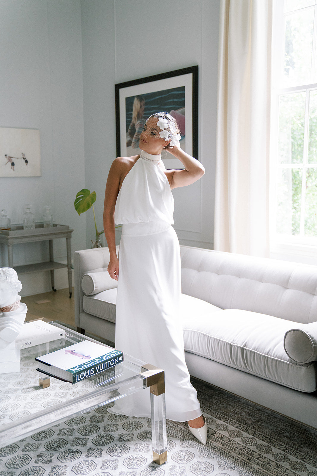 Monet Gown - White