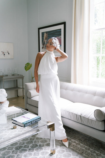 Monet Gown - White
