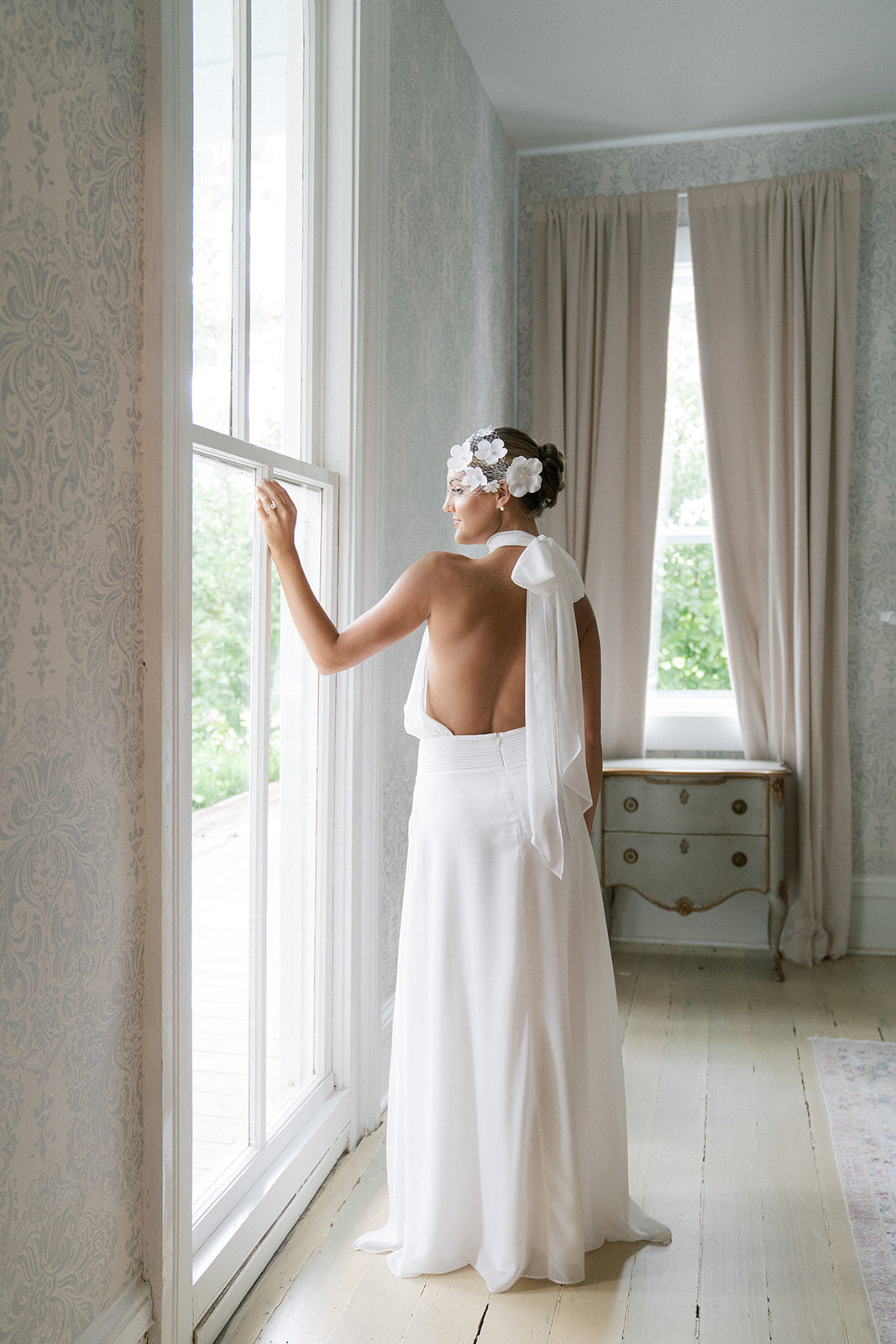 Monet Gown - White