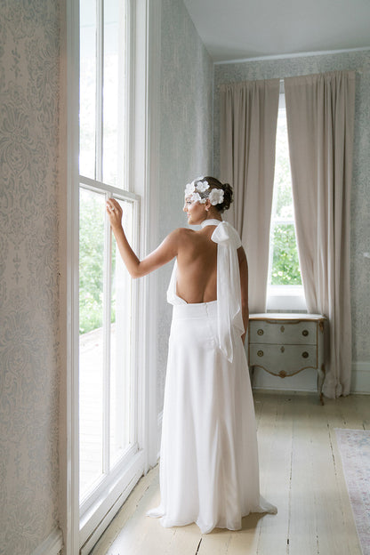 Monet Gown - White
