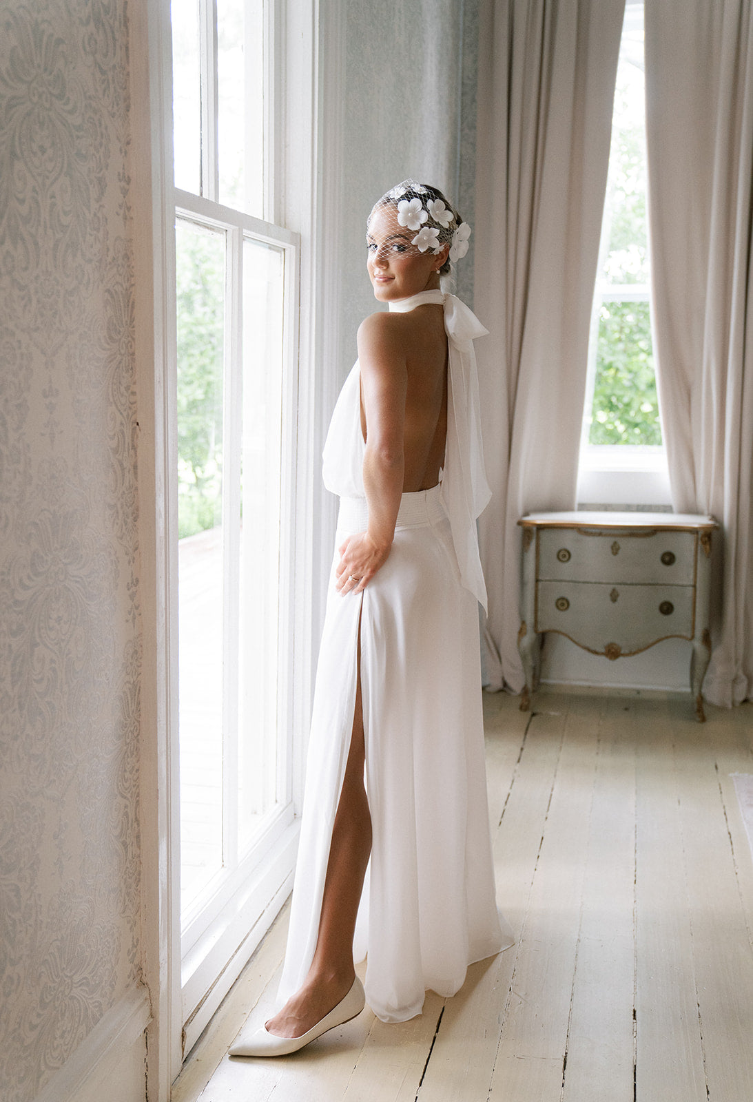 Monet Gown - White