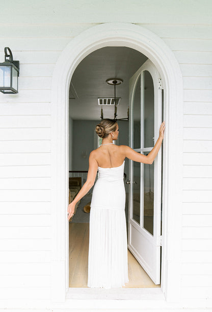 To Have & To Hold Maxi Dress - White