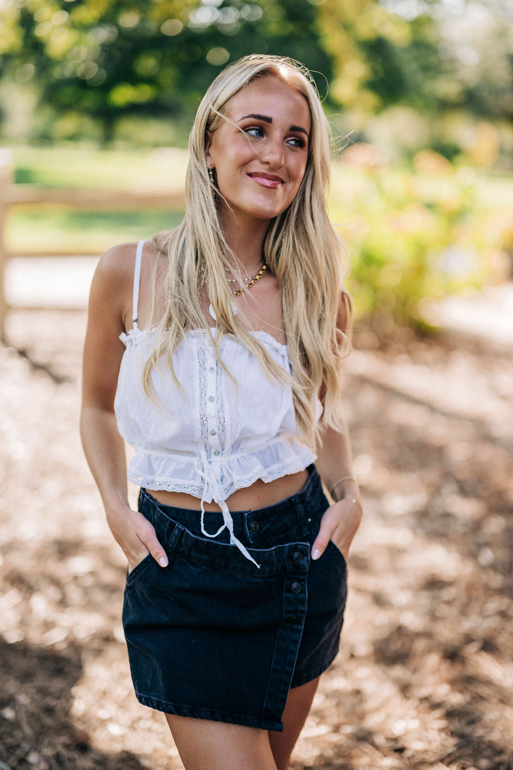 Wistful Daydream Tube - Optic White FREE PEOPLE