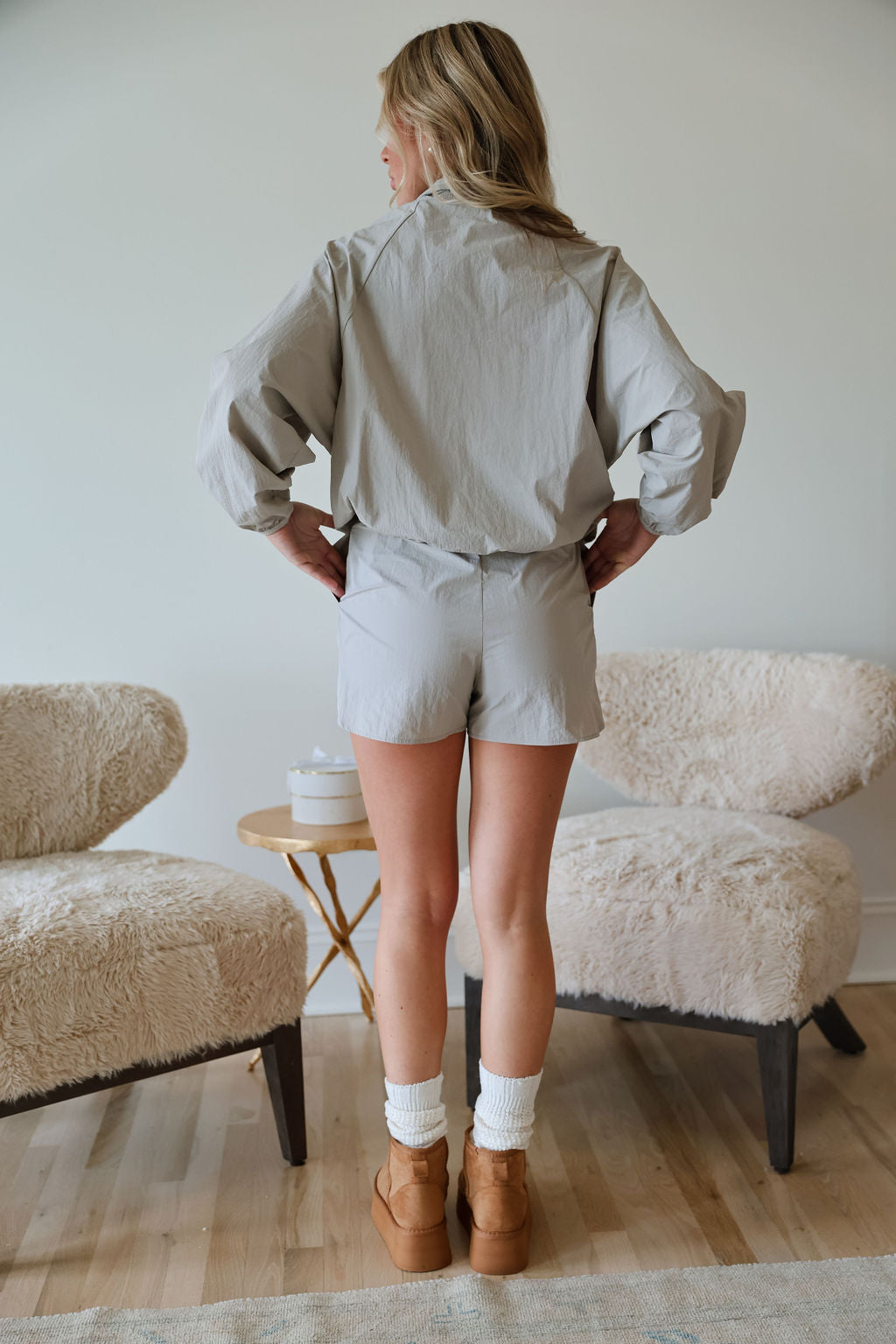 Varsity Shorts - Grey