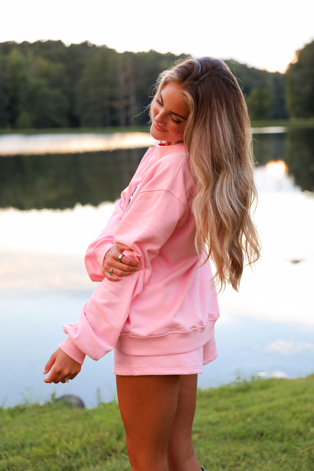 Varsity Short - Bubblegum Kiss