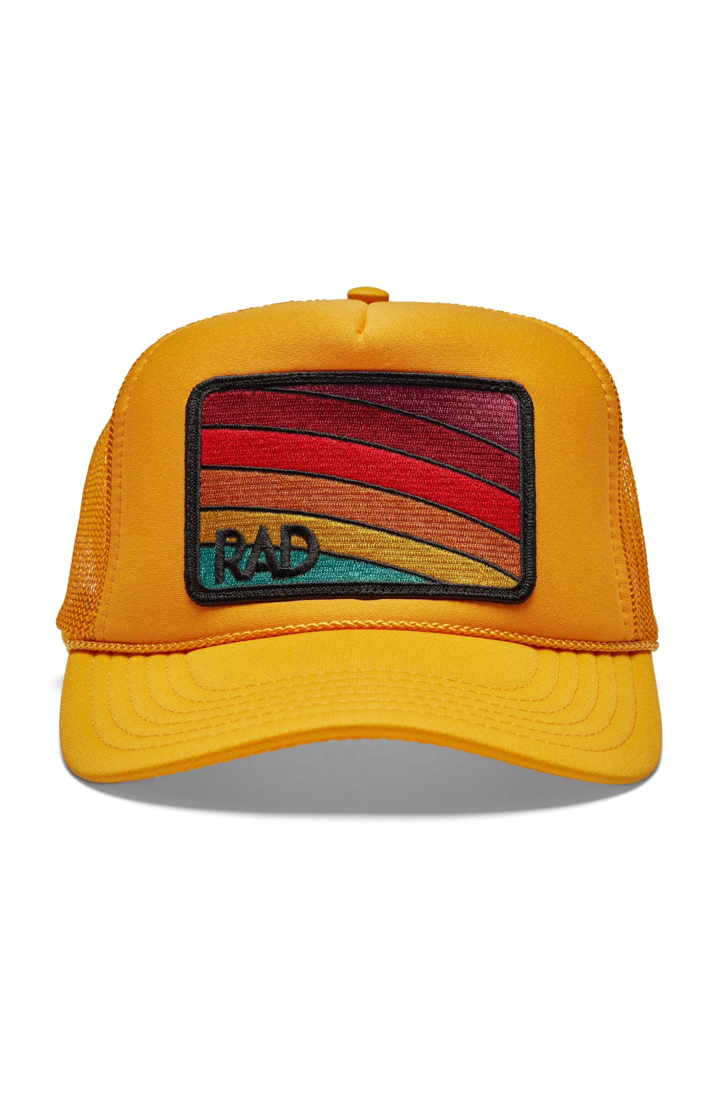 Rad Trucker Hat - Gold