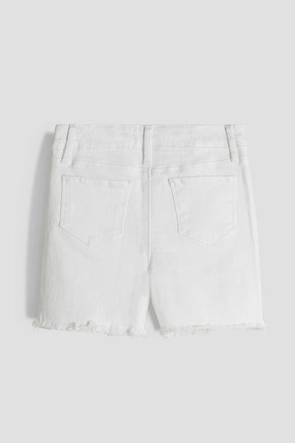 Girls Hybrid Denim Shorts