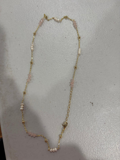 Sea Breeze Necklace - Pink
