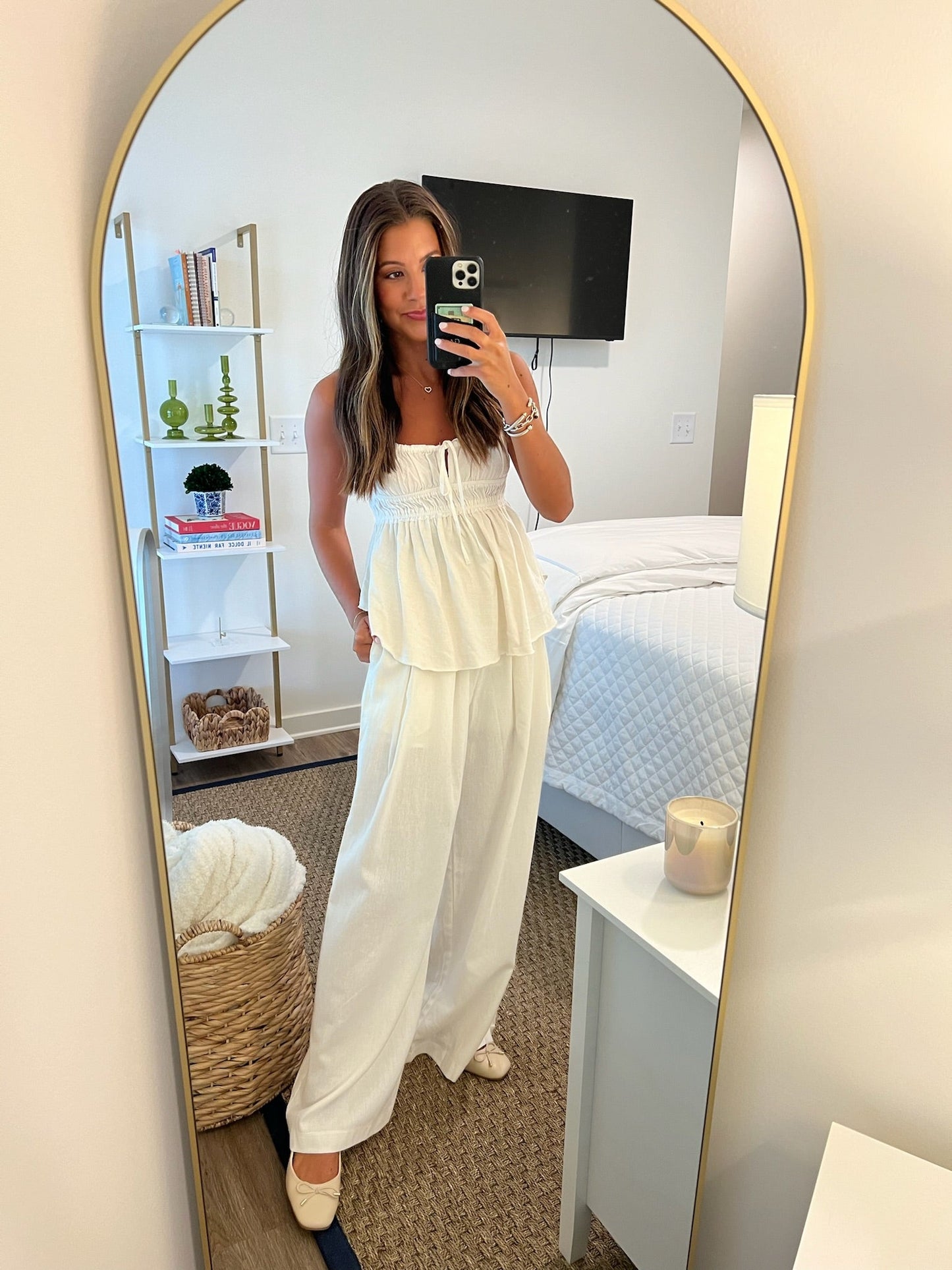 Scarlett Tank - Ivory FREE PEOPLE